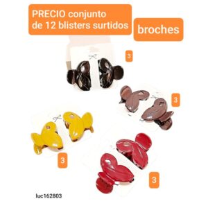 Luc162803.precio conjunto de 12 blisters surtidos