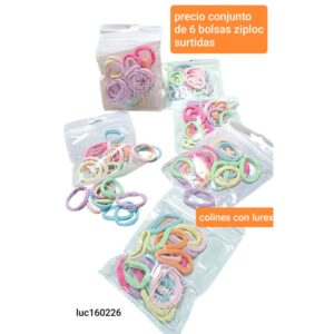 Luc160226.precio conjunto de 6 bolsas surtidas