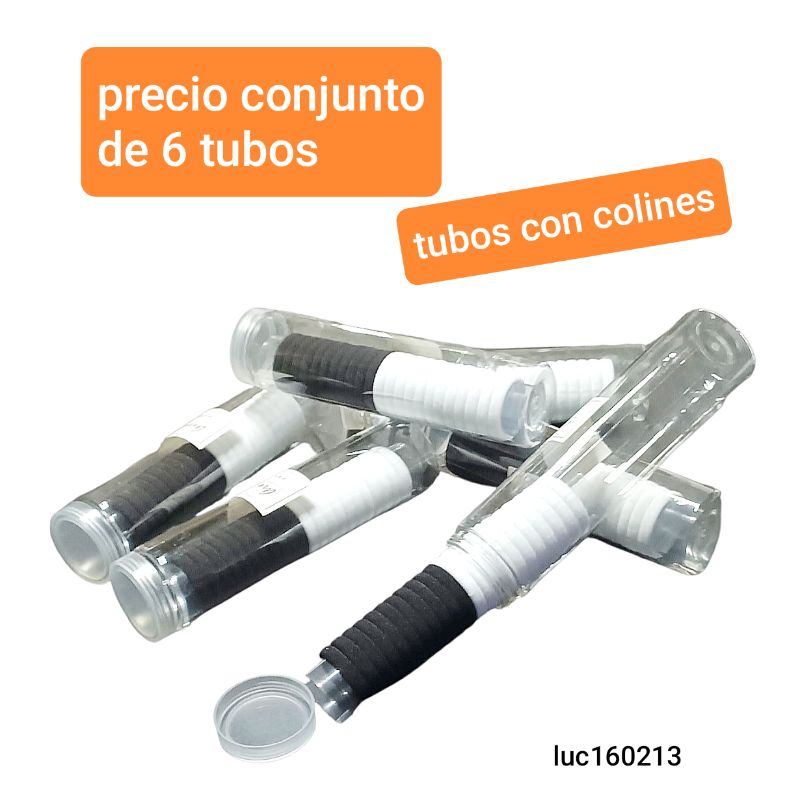 Luc 160213...precio conjunto de 6 tubos