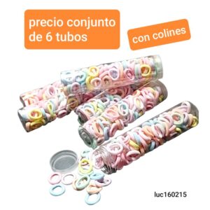 Luc160215.precio conjunto de 6 tubos