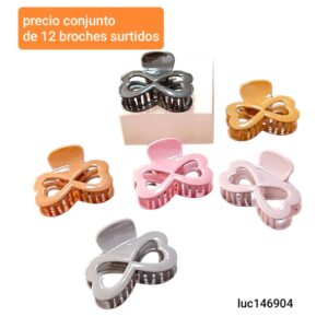 Luc146904.precio conjunto de 12 broches surtidos