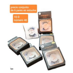 Precio conjunto de 6 pares.10 D
