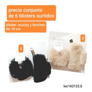 Luc162122.E.precio conjunto de 6 blisters surtidos