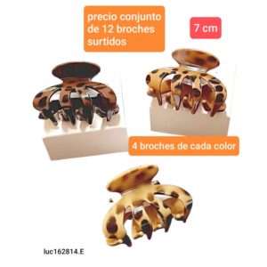 Luc162814.precio conjunto de 12 broches surtidos