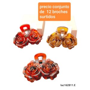 Luc162811.E.precio conjunto de 12 broches surtidos