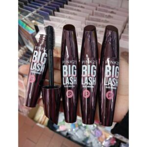 4 unidades de máscara de pestañas pink 21 color negro