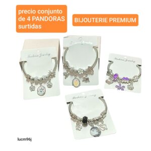 Lucm 96j.precio conjunto de 4 PANDORAS surtidas
