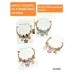 Lucm.96I    Precio conjunto de 4 PANDORAS surtidas