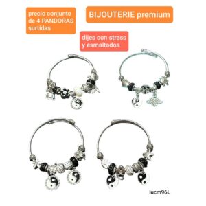 Lucm96L.precio conjunto de 4 PANDORAS surtidas