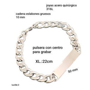 LucDk/2.pulsera 22 cm