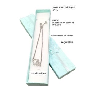 LucD.pulsera Fàtima con estuche incluído