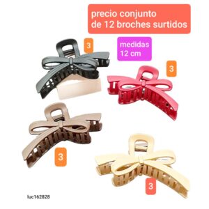 Luc162828 precio conjunto de 12 broches surtidos