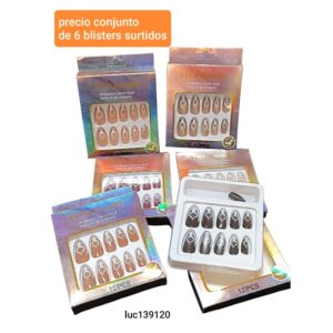 Luc139120.precio conjunto de 6 blisters surtidos