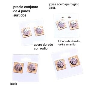 LucD.precio conjunto de 4 pares surtidos