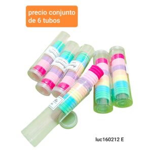 Luc160212.E.precio conjunto de 6 tubos