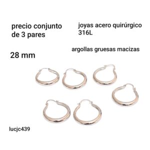 Lucjc439.precio conjunto de 3 pares