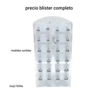 Luc JC.....precio blíster completo