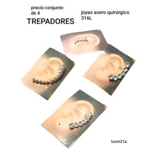 Lucjc4621a.precio conjunto de 4 trepadores surtidos
