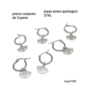 Lucjc1036.precio conjunto de 3 pares