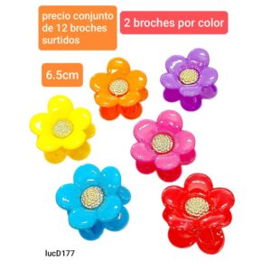 LucD177.precio conjunto de 12 broches surtidos