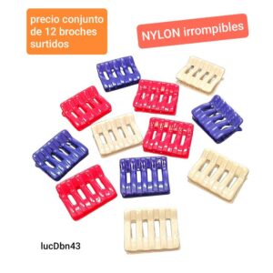 LucDbn43.precio conjunto de 12 broches surtidos
