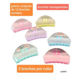 LucDbr45.precio conjunto de 12 broches surtidos