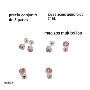 LucD291.precio conjunto de 3 pares