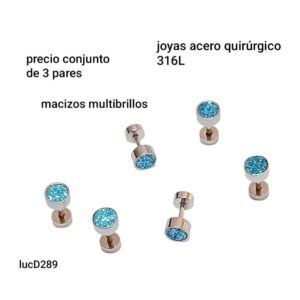 LucD289.precio conjunto de 3 pares