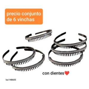 Luc148605.precio conjunto de 6 vinchas