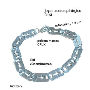 LucDx72.pulsera XXL.23 cm