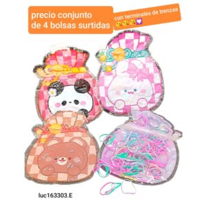 Luc163303.E.precio conjunto de 4 bolsas surtidas