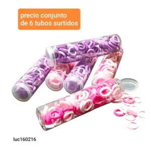Luc160216.precio conjunto de 6 tubos surtidos