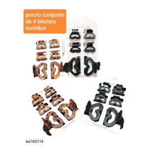 Luc162114.precio conjunto de 4 blisters surtidos