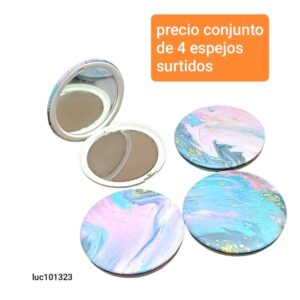 Luc101323.precio conjunto de 4 espejos surtidos