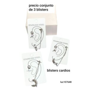 Luc107648.precio conjunto de 3 blisters