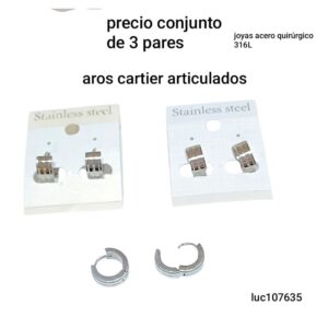 Luc107635.precio conjunto de 3 pares