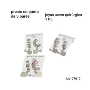 Luc107610precio conjunto de 3 pares