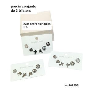 Luc108205.precio conjunto de 3 blisters