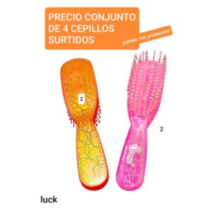 Luck precio conjunto de 4 cepillos surtidos