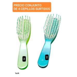 Luck.precio conjunto de 4 cepillos surtidos