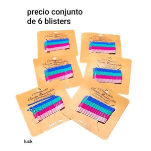 Luck.precio conjunto de 6 blisters