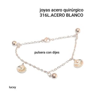 Lucxy pulsera con dijes