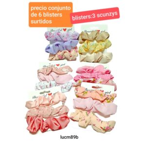 Lucm89b.precio conjunto de 6 blisters surtidos