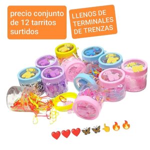 Lucm.precio conjunto de 12 tarritos surtidos