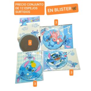 Luck.precio conjunto de 12 espejos surtidos