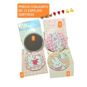 Lucmd.precio conjunto de 12 espejos surtidos