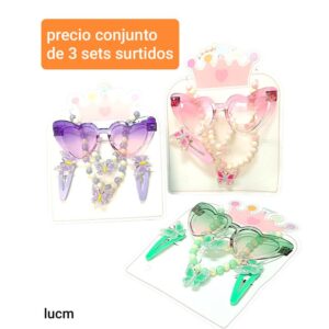 Lucm.precio conjunto 3 sets surtidos
