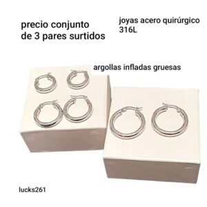 Lucks.precio conjunto de 3 pares surtidos