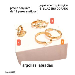 Lucks480.precio conjunto de 12 pares surtidos