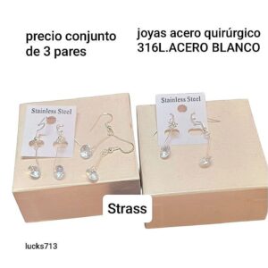 Lucks713.precio conjunto de 3 pares